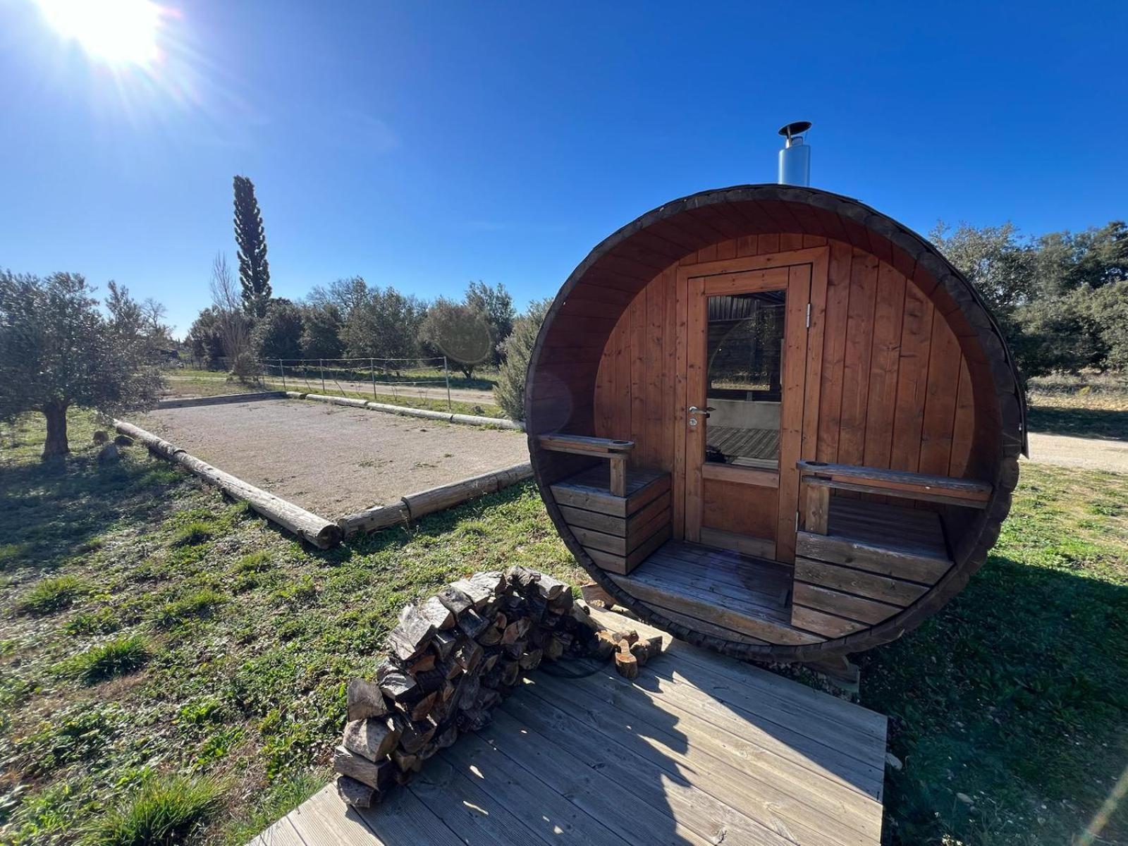 Nuiki Lodges - Chambres D'Hotes Montsegur-sur-Lauzon ภายนอก รูปภาพ
