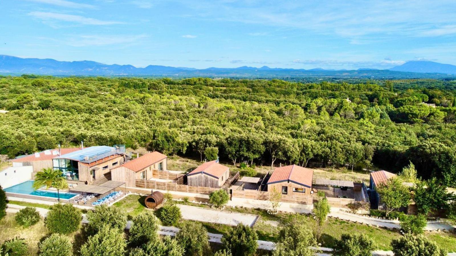 Nuiki Lodges - Chambres D'Hotes Montsegur-sur-Lauzon ภายนอก รูปภาพ